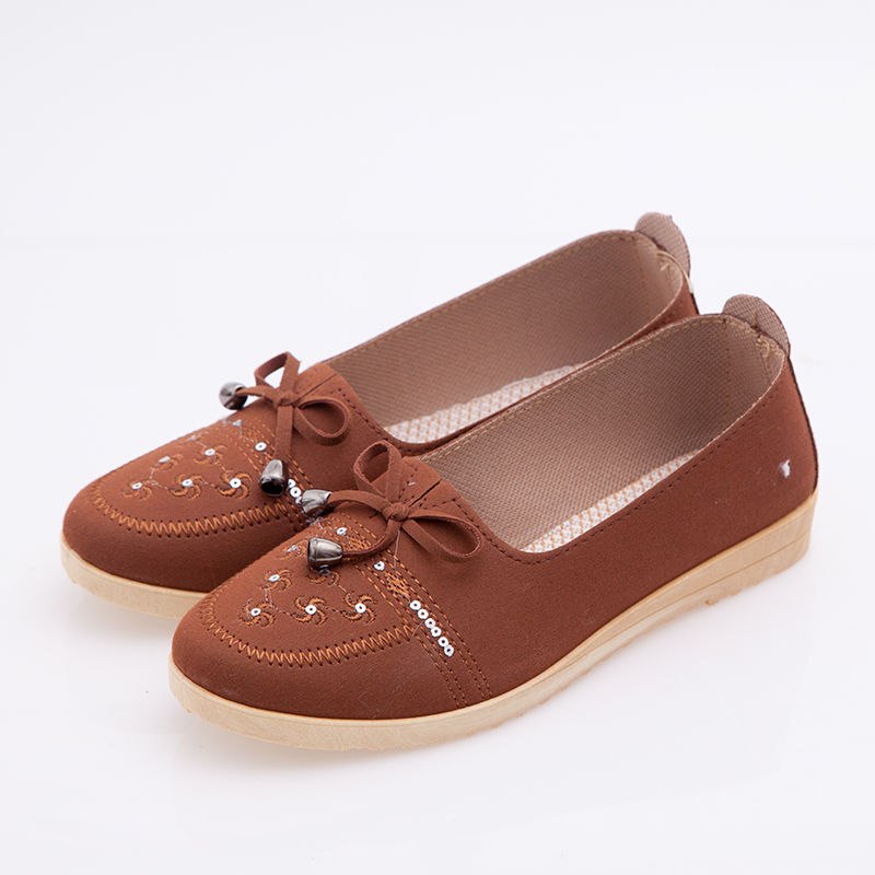 中老年妈妈平软底老北京布鞋