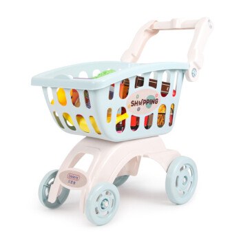 贝恩施 儿童玩具大号 超市购物车套装