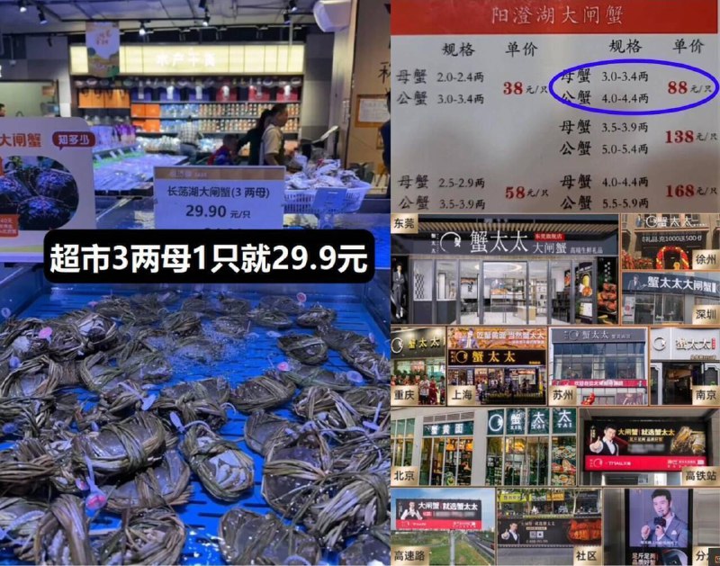 蟹卡快！今年最后一波了‼19w 粉丝大店！年年都推他家趁好圿囤几张！送领导/老丈人👍