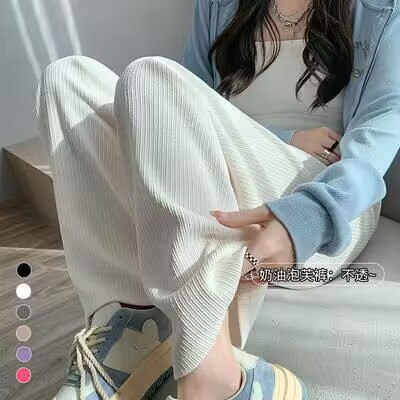 0点开始 拍2件 到手39.9💵高腰显瘦休闲米粒针织阔腿裤)2sDDdCZbGBX)/ CZ11//