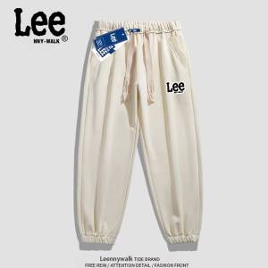 0点开始 领券后 69.9元Lee联名情侣男女同款卫裤(2k1P2D5VaMp)/ CZ11/420G重磅潮流卫裤 得物品质！