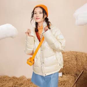 159元【361官方奥莱】镜面90白鸭绒连帽羽绒服)zcgF2zLbVfD)/ CZ11/超火镜面设计 商场同款769元