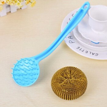 厨房洗锅神器清洁球带柄券后9.9元