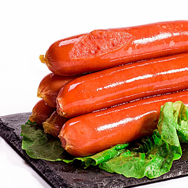 风味烤肠手抓饼脆皮热狗香肠 50根35.9