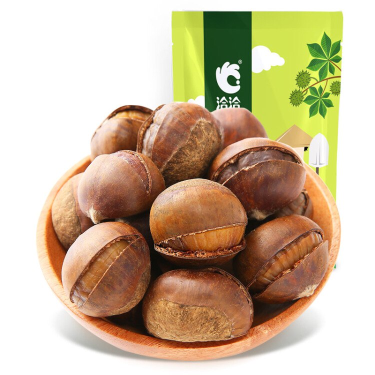 京东自营】洽洽开口栗子群即食板栗原味甘栗120g 