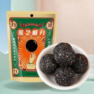 9.9元【新味食品专营店】新味黑芝麻丸蜂蜜芝麻球180g)y62idnKwgqs)/ CZ11//口感细腻，熬夜脱发气血不足味道也不错日常来一颗以黑养黑