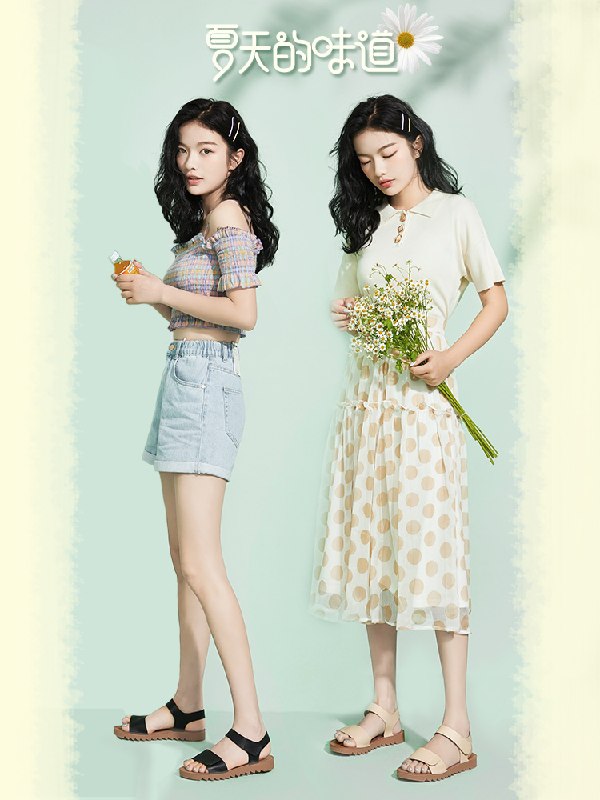 49.9元 森马官方店Semir森马新款夏天少女凉鞋(eo7kXRNk5Og)/