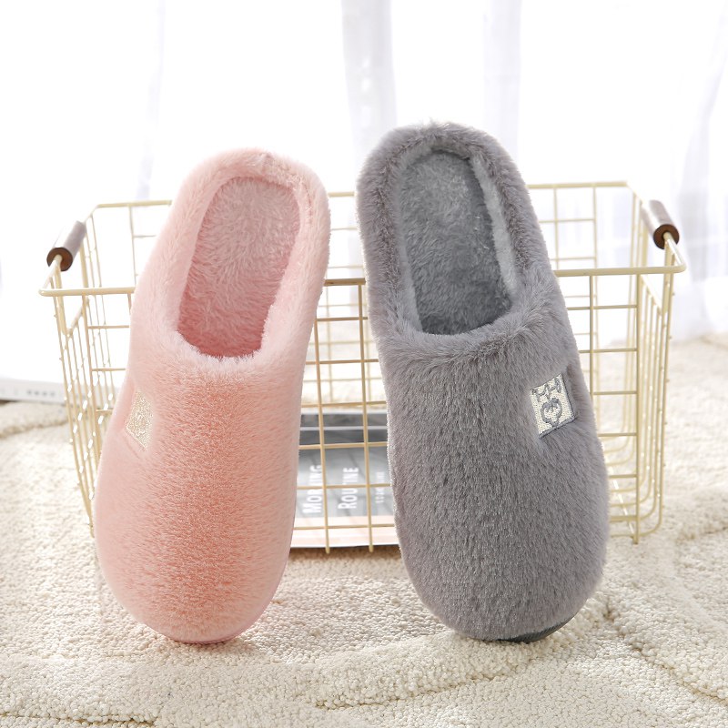 拍3双，兔毛棉拖