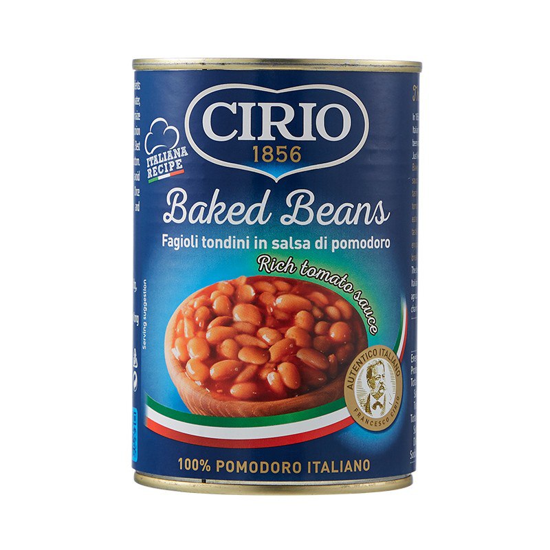 意大利进口茄意欧CIRIO茄汁焗豆420G某东PLUS会员15.9可2件五折