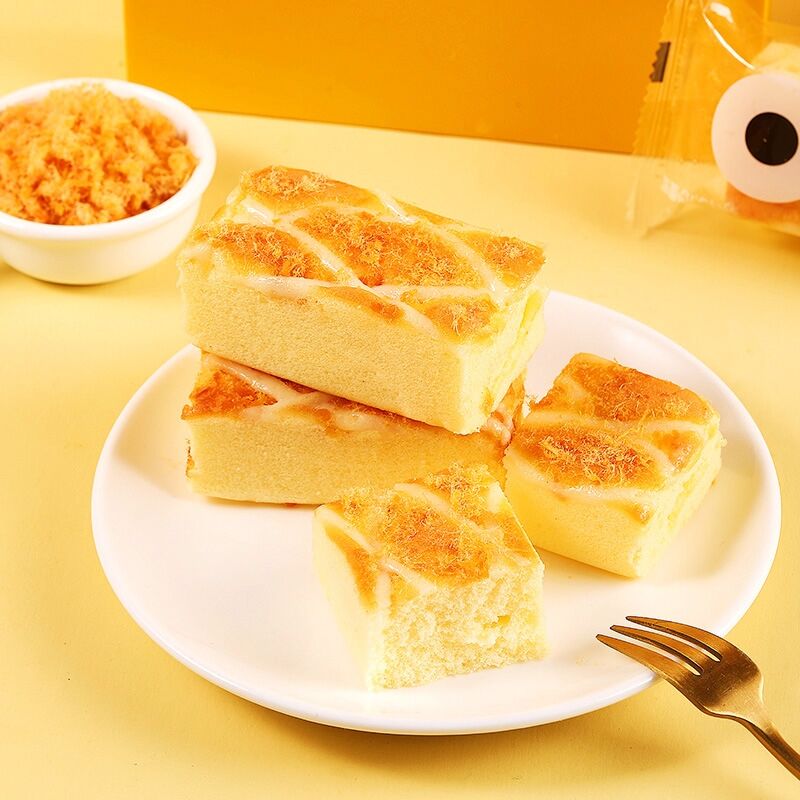 0点后下单 拍2件 29.9元小白心里软肉松焗蛋糕840g(UBdZXcHfNrd)/