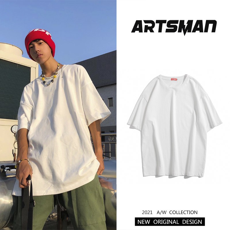 11.9元【港仔文艺男】千万粉丝(uL0s2I1COHU)/纯棉短袖T恤潮流百搭打底衫港仔的质量没得说 性价比很高