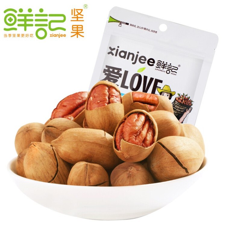 奶油味碧根果108g，同上