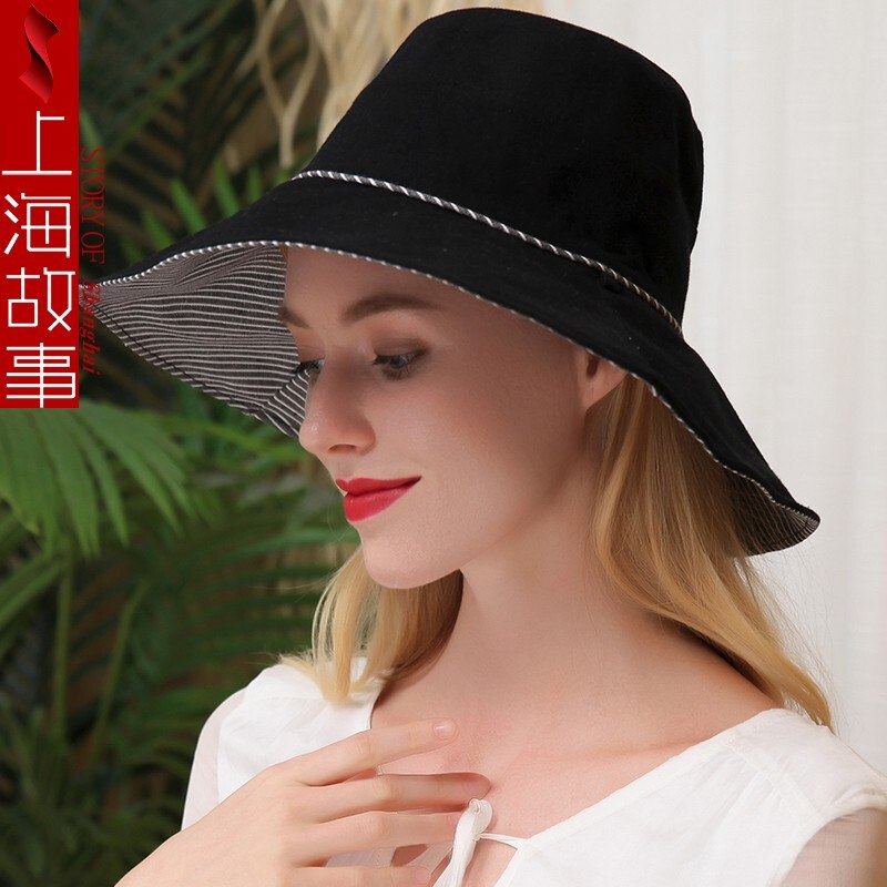 【上海故事官方旗舰店】防紫外线太阳帽，29