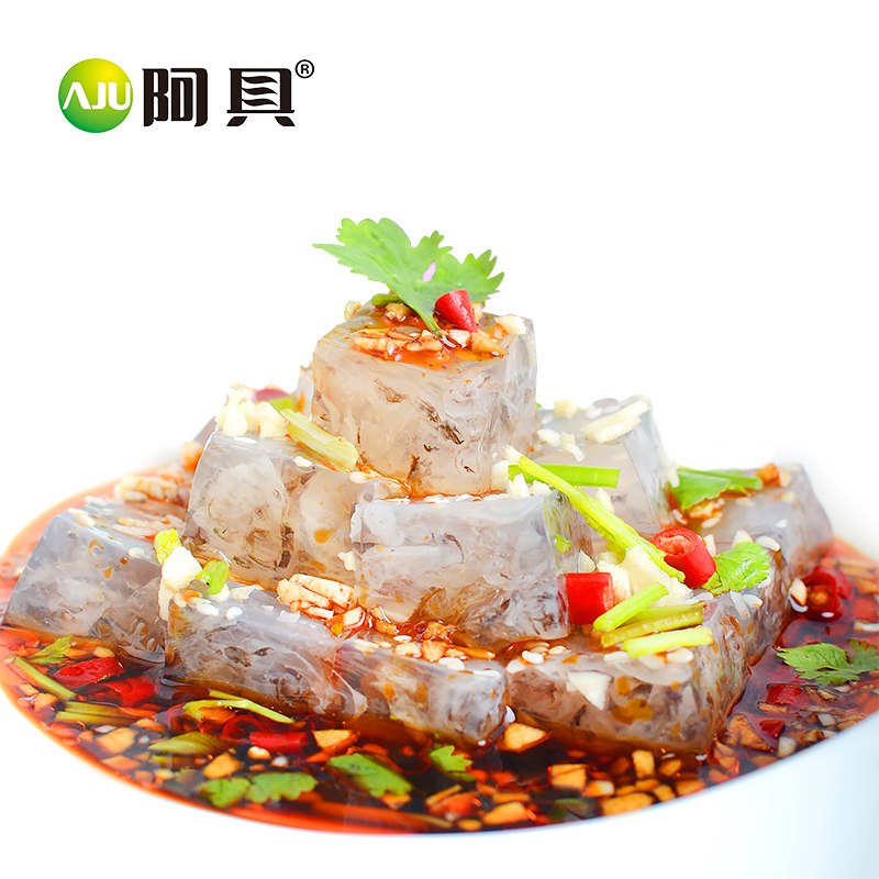 【京东】阿具 鱼皮冻 200g x 3包 香辣味 开袋即食 海鲜水产