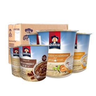 桂格 进口马来西亚即食燕麦片12杯 9.9元 (xgkS1UEOJiz) 速度券少 省钱网站： m.zaihua.me