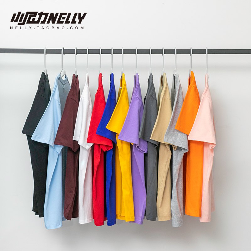 14亓小尼力bf美式重磅纯棉短袖T恤(phgR2lMFDMZ)/