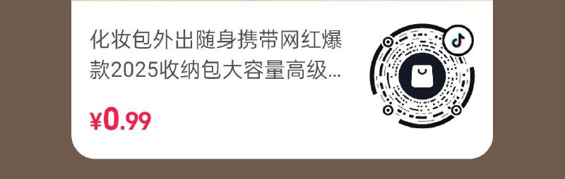 dy化妆包0.99按需