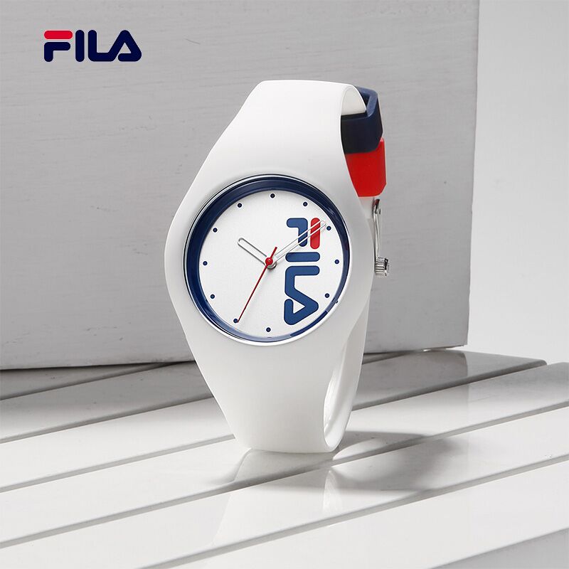 10点开始 拍下99元FILA斐乐简约防水硅胶腕表(aLqZXMVoaYn)/