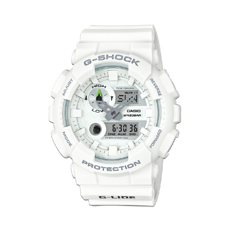 0点开始 88vip拍下542元需领价格下方599-70券卡西欧运动防水手表GAX白色(mbO4cqy9qyC)/