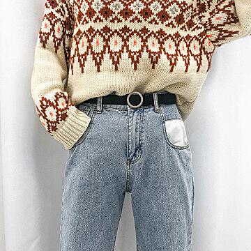 先领券 0点后下单 1.9元无孔皮带女简约 (Zs0M17LmEhR) 微信公众号：科技花