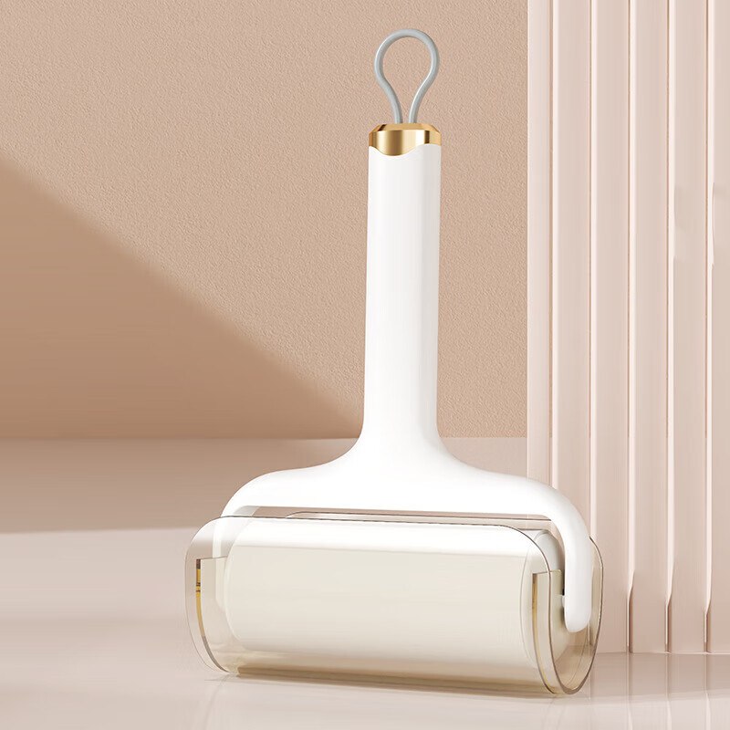 10.9元 洋臣家用滚筒粘 白色手柄+3卷纸180撕