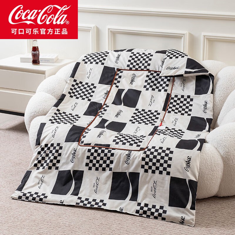 可口可乐 二合一抱枕被1.5米