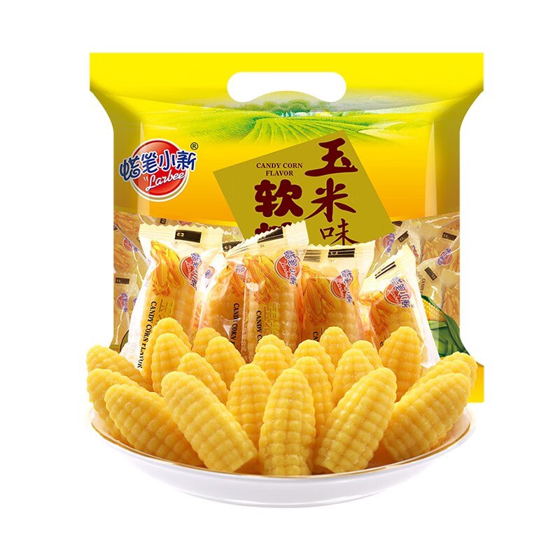 蜡笔小新 糖果年货 玉米软糖418g*1袋