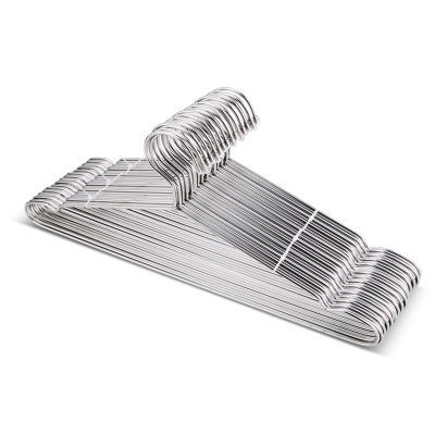 成人加粗衣架家用无痕衣架衣架子衣架衣服架衣撑子晾衣架不锈钢