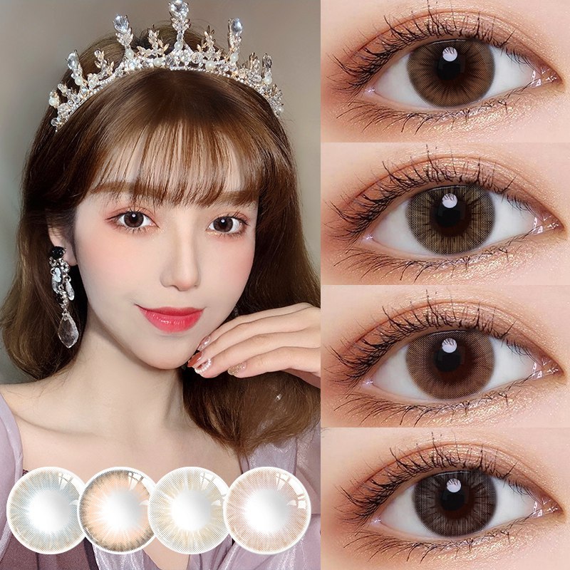 美瞳年抛网红款自然隐形  