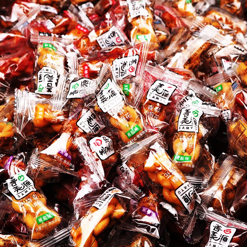 6.8元  手工小麻花500g(ADuYcfGWhdD)/