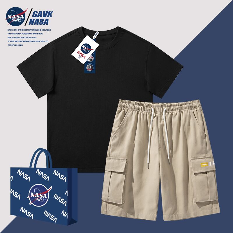 59.8￥NSA联名款短袖两件套居家/运动/外出都合适到手2件套才这价呀！(254E2MIC2vy)