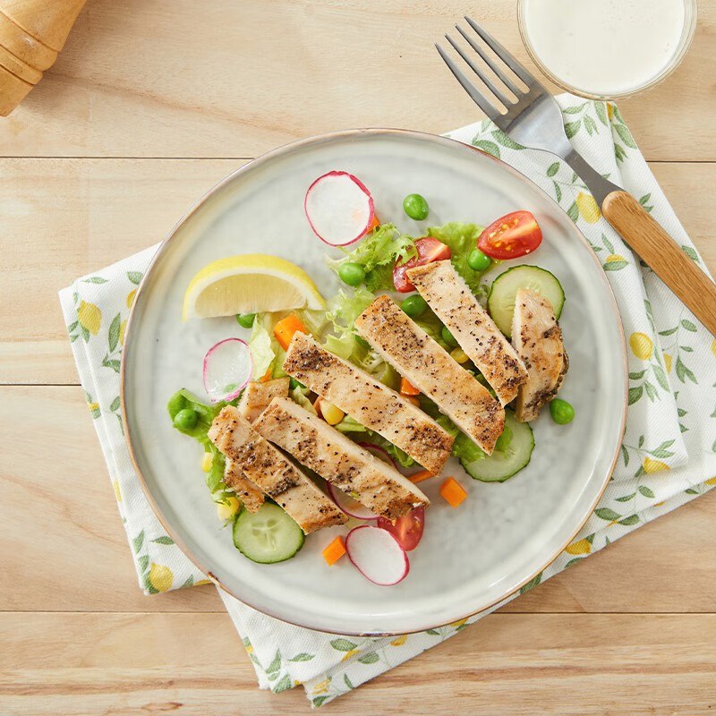 自营圣农 香煎鸡胸肉净重100g*5片