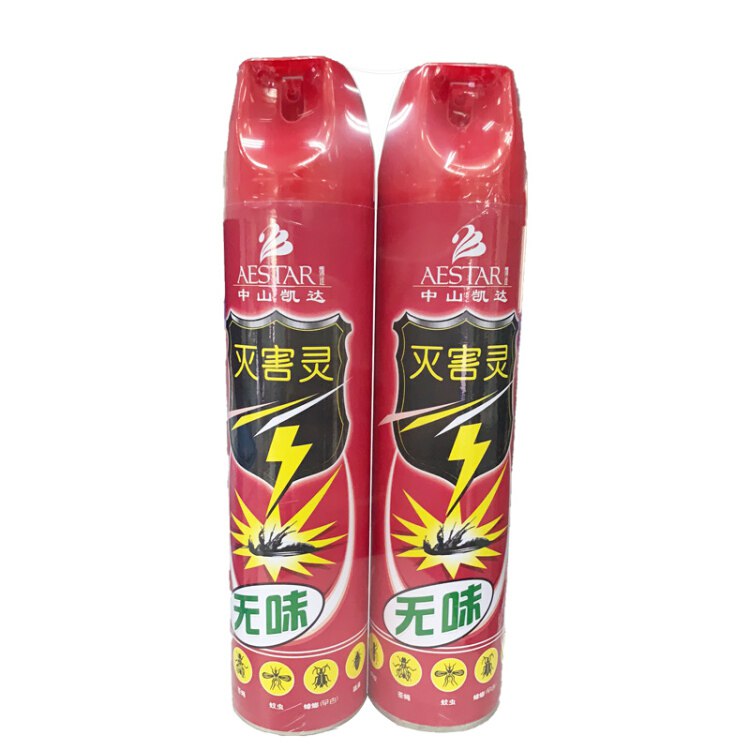 【京东】灭害灵杀虫剂喷雾两瓶装无味550ml*2满199-40，折后18.35元一组，9.17元一瓶，还可以减全品券