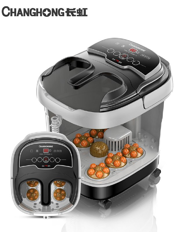 0点后下单/先领券长虹全自动泡脚桶28元(S5sBc5gxTq8)/