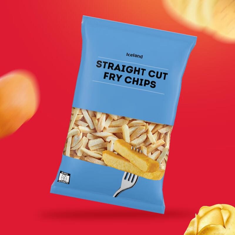 埃丝蓝  iceland直切薯片900g拍10到手13.1亓