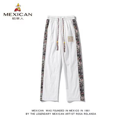 0点开始   49💵【稻草人品牌店】稻草人潮流冰丝长裤)6mhhdDwE8Rm)/ CZ11//