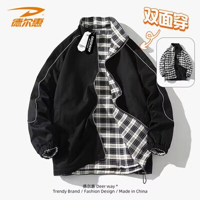 49.9💵 德尔惠宽松情侣潮牌外套)kPAkW0hqO8Y)/ CZ11//