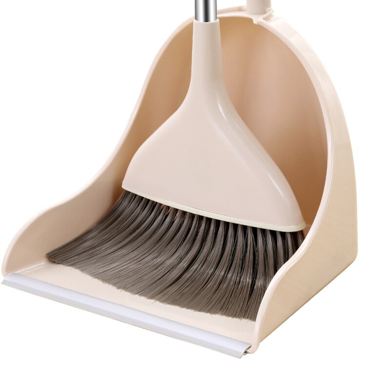 家杰优品 扫把簸箕套装组合家用大号扫地扫水笤帚软毛扫帚地板 JJ-S107