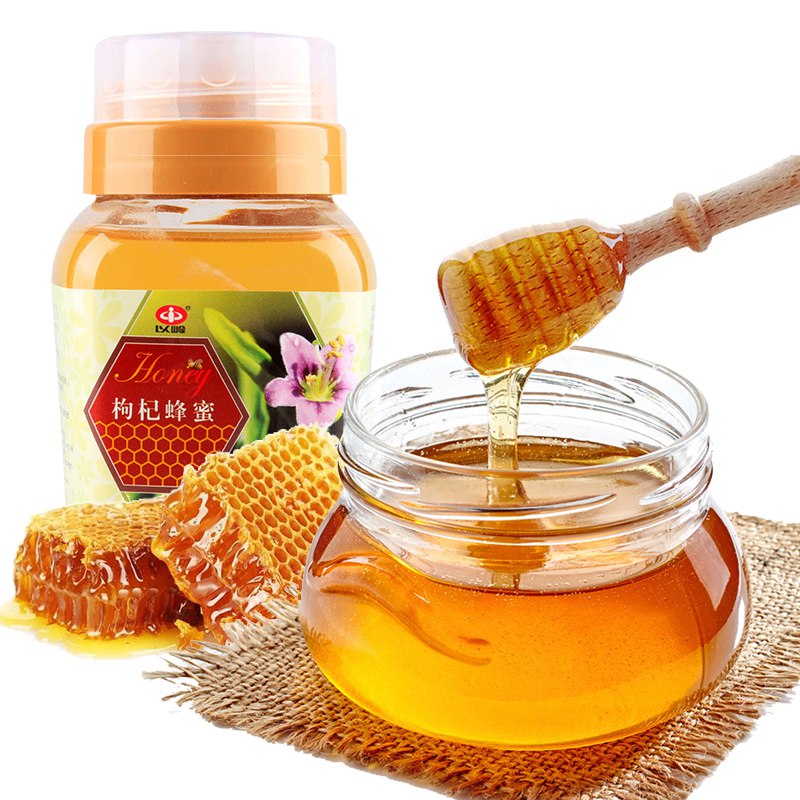以岭蜂蜜460g/瓶枸杞蜂蜜