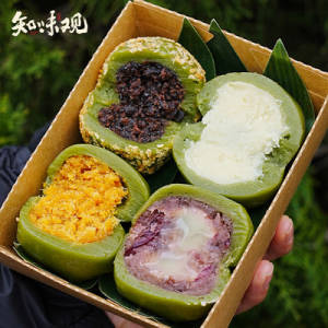 9.9元【知味观官方旗舰店】豆沙艾草青团糕点420g*6枚)R2bkdnQu9af)/ CZ11//