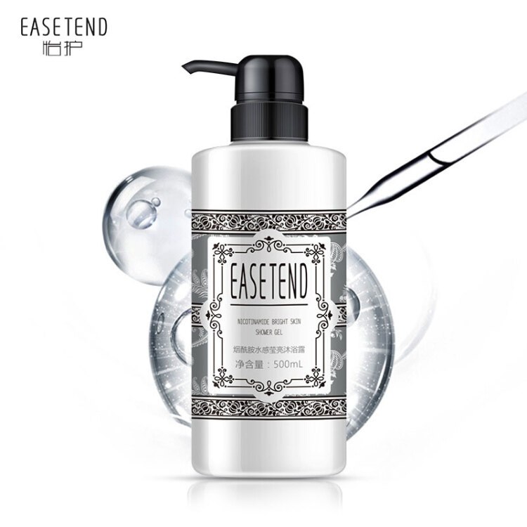 怡护（Easetend）烟酰胺水感莹亮水润保湿沐浴露500ml