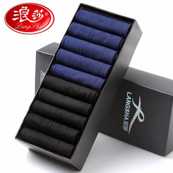 速度M - ！浪.莎男士冰丝袜子 29元2盒共20双！