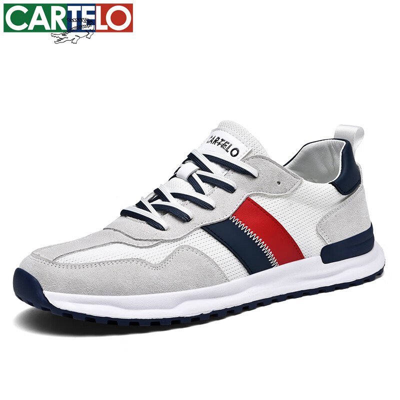 卡帝乐鳄鱼男士休闲鞋39元，自辨