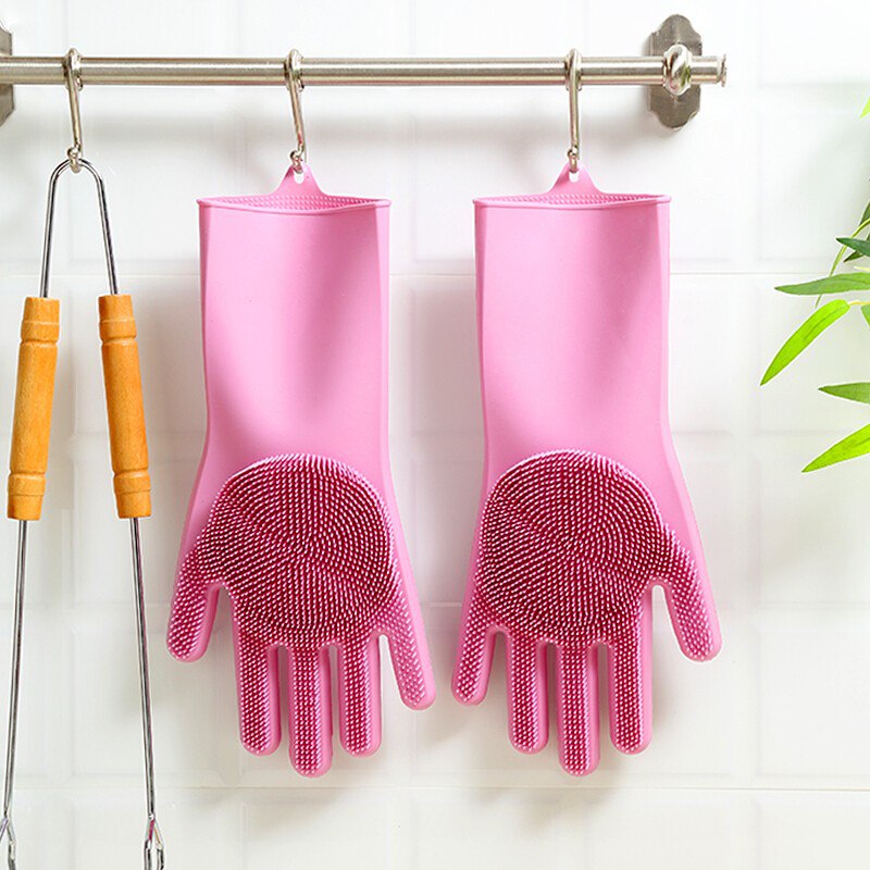 15.9 魔术硅胶加厚洗碗手套
