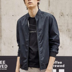 0点开始！【苏宁】美特斯邦威 男士立领夹克 折29.8元包邮（1.875折）