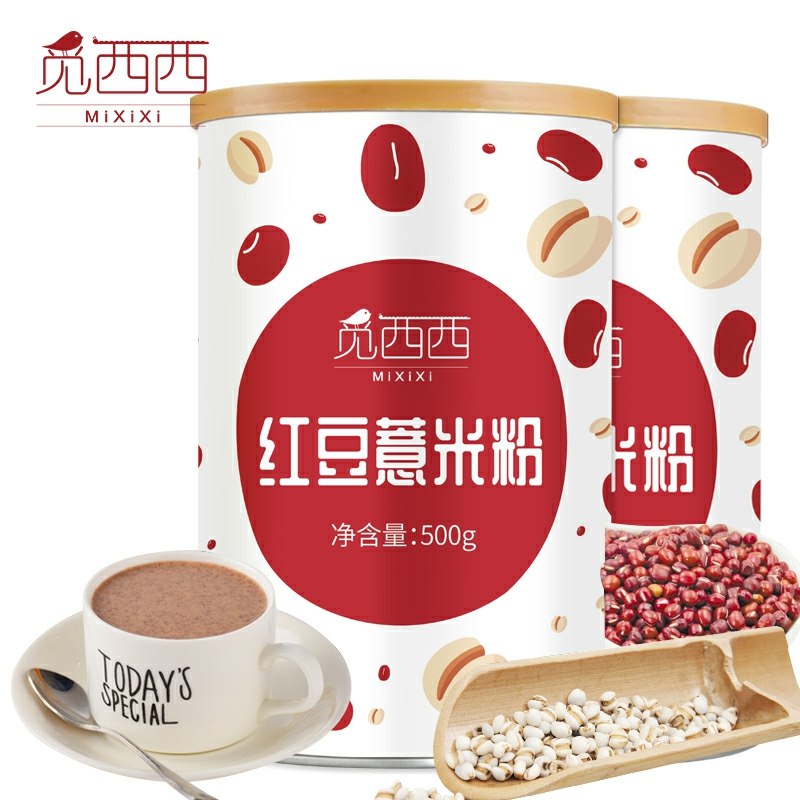 0点开始  拍下8.9元觅西红豆薏米粉500g/罐(9aB6cK6rfCu)/