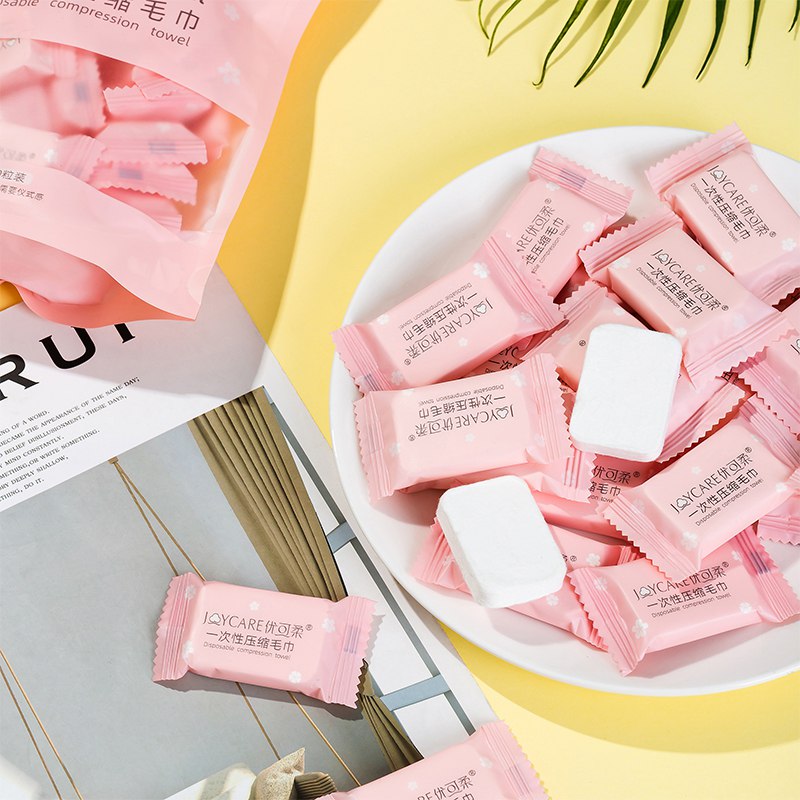 15.8元【优可柔旗舰店】纯棉加厚压缩洁面巾20粒*2袋￥kGZH29v7jGE￥/ 独立小包装 吸水性非常强 扔到水里就是比脸大的毛巾出门带几颗 方便卫生不占地