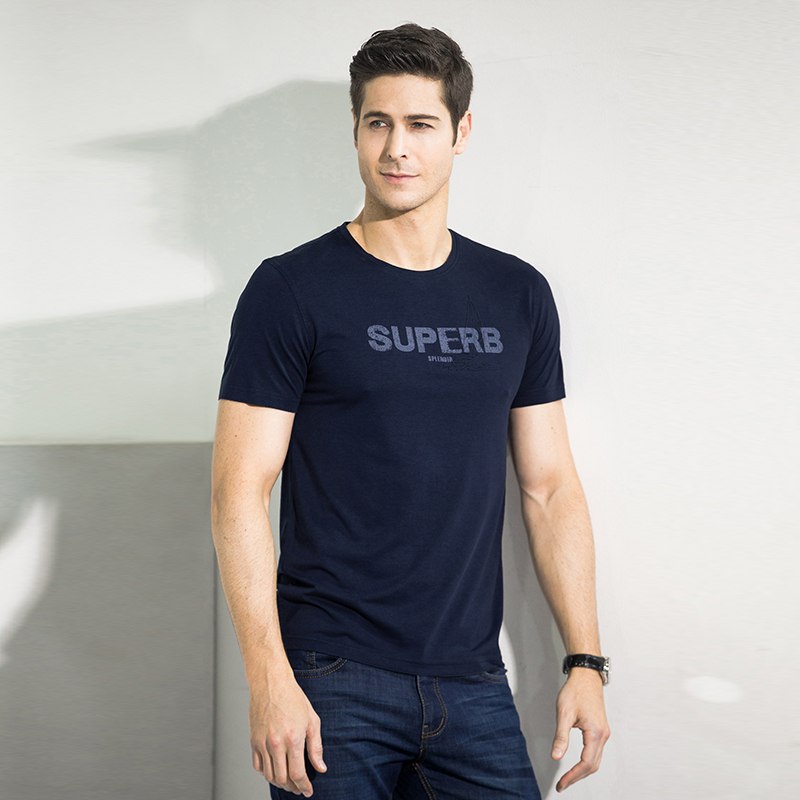 15点 前390件5折=19.5亓吉普盾男士短袖   