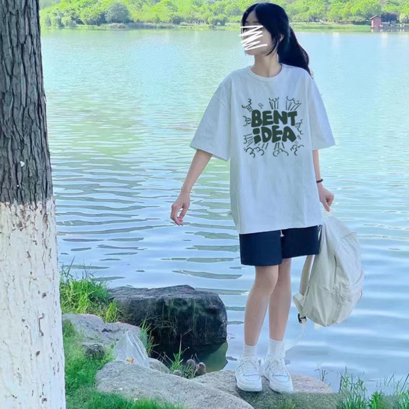 3件  拍三件39.9💵国潮字母新款百搭短袖t恤3件)IfC3dx6LO7H)/ CZ11/