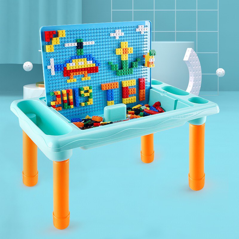 【京东】儿童多功能积木桌，小颗粒底板+300小积木，27.8元 
